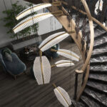 Leaf LED Chandelier - Image 3