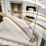 Leaf LED Chandelier - Image 7