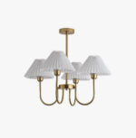 Lenore Pleated Chandelier - Image 12