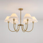 Lenore Pleated Chandelier - Image 3