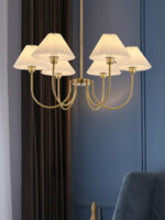 Lenore Pleated Chandelier - Image 6