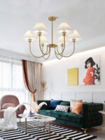 Lenore Pleated Chandelier - Image 9