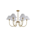 Lenore Pleated Chandelier - Image 17