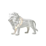 Leo Lion Sculpture Floor Lamp - Image 10