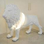 Leo Lion Sculpture Floor Lamp - Image 19