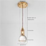 Le tre streghe Crystal Pendant Light - Image 14