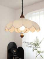 Lily Fabric Pendant Lamp - Image 9