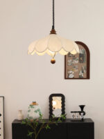 Lily Fabric Pendant Lamp - Image 4