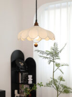 Lily Fabric Pendant Lamp - Image 7
