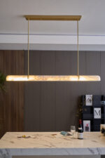 Linear Alabaster Chandelier - Image 4