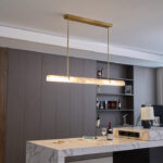 Linear Alabaster Chandelier - Image 15
