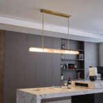 Linear Alabaster Chandelier - Image 2