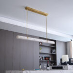 Linear Alabaster Chandelier - Image 6