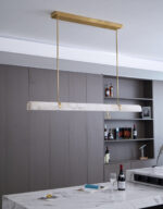 Linear Alabaster Chandelier - Image 8