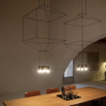 Geometric Lines Pendant Lamp - Image 3