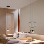 Geometric Lines Pendant Lamp - Image 7