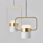 Adjustable Glass Pendant Light - Image 2