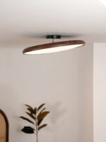 Lola Wood Grain Adjustable Ceiling Lamp - Image 9