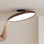 Lola Wood Grain Adjustable Ceiling Lamp - Image 19