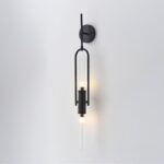 Long Arc Glass Wall Lamp - Image 9