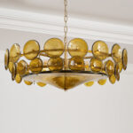 Solaris Disc Murano Chandelier - Image 12