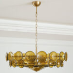 Solaris Disc Murano Chandelier - Image 15
