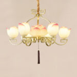 Lotus Bloom Chandelier - Image 5