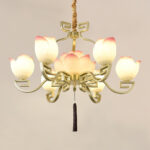 Lotus Bloom Chandelier - Image 7