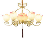 Lotus Bloom Chandelier - Image 8