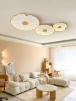 Lotus Leaf Acrylic Ceiling Lamp - Image 17