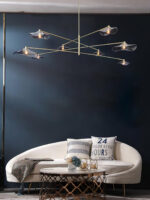 Lotus Leaves Glass Chandelier - Image 15