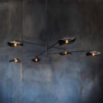 Lotus Leaves Glass Chandelier - Image 5