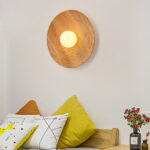 Lumina Contour Wooden Sconce - Image 2