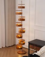 Luminis Wooden Floor Lamp - Image 9