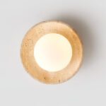 Lunaro Travertine Ceiling Lamp - Image 15