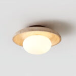 Lunaro Travertine Ceiling Lamp - Image 5