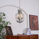 Lustre Retro Cage Chandelier - Image 19