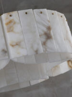 Luxe Alabaster Brass Ceiling Lamp - Image 19