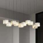Alabaster Box Chandelier - Image 6