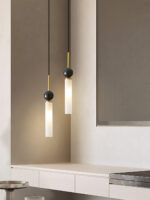 Marble Vertical Pendant Lamp - Image 4