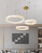 Marika Alabaster Chandelier - Image 9