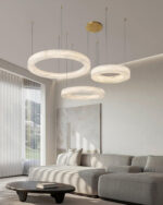 Marika Alabaster Chandelier - Image 4