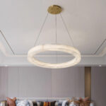 Marika Alabaster Chandelier - Image 5
