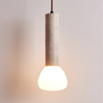 Matchstick Travertine Pendant Lamp - Image 6