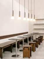 Matchstick Travertine Pendant Lamp - Image 9