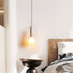Matchstick Travertine Pendant Lamp - Image 3
