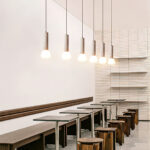 Matchstick Travertine Pendant Lamp - Image 5