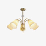 Medieval Ceramic Trumpet Chandelier - Image 9