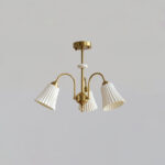 Medieval Ceramic Trumpet Chandelier - Image 18