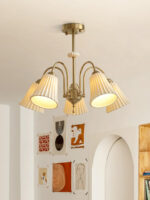 Medieval Ceramic Trumpet Chandelier - Image 15